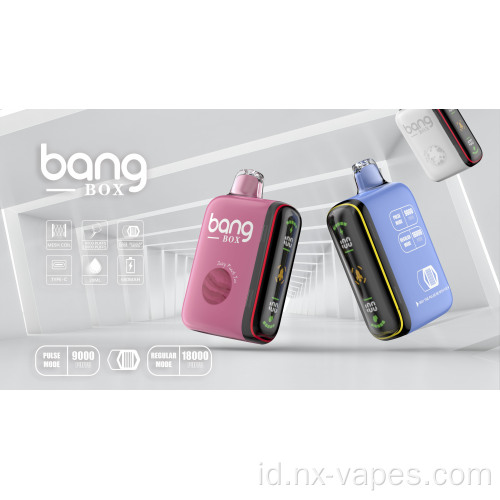 Grosir asli merek bang bang 9000-18000puff vapes